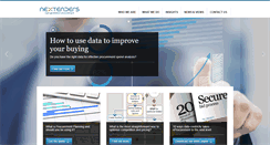 Desktop Screenshot of nextenders.com